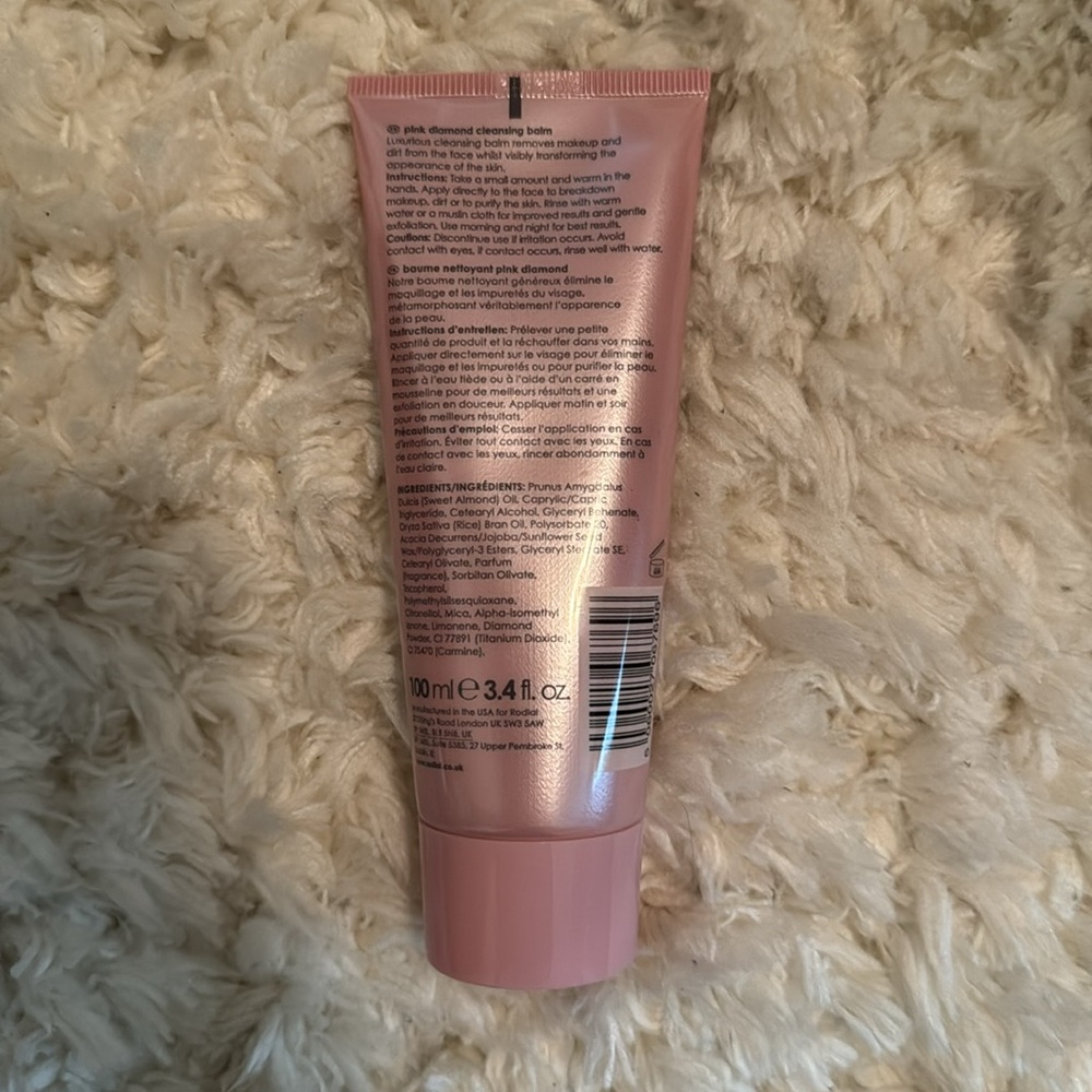 NWT Rodial Pink Diamond Cleansing Balm 3.4oz - Picture 3 of 4